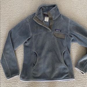 Patagonia Snap T Pullover Fleece Grey, W XS